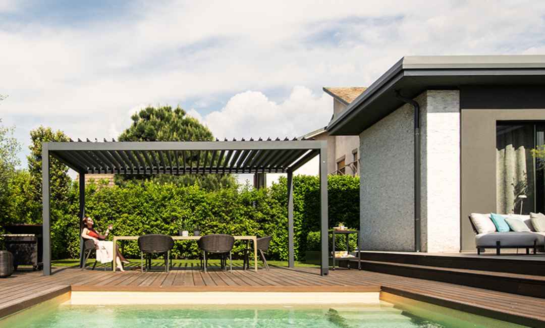 Pergolato in alluminio